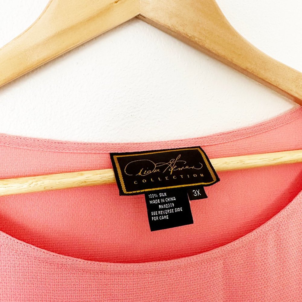 Coral Pink Blouse - Picture 2 of 3